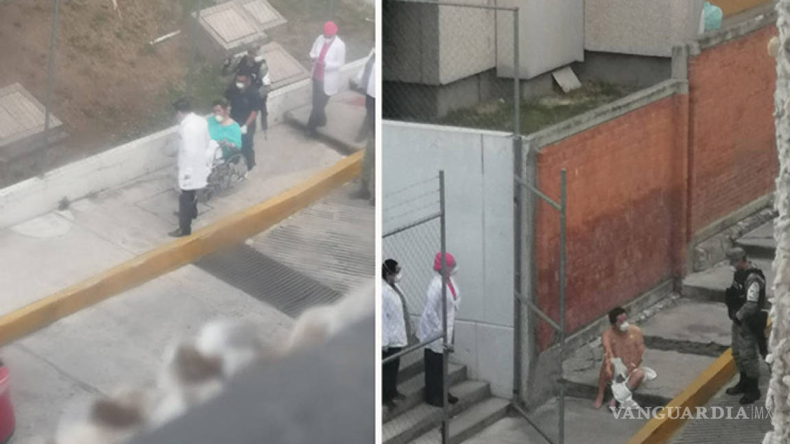 Paciente con COVID-19 intenta escapar de Hospital Universitario de Puebla
