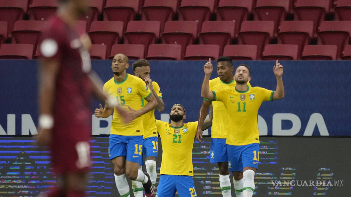 Brasil arranca con goleada ante Venezuela en Copa América