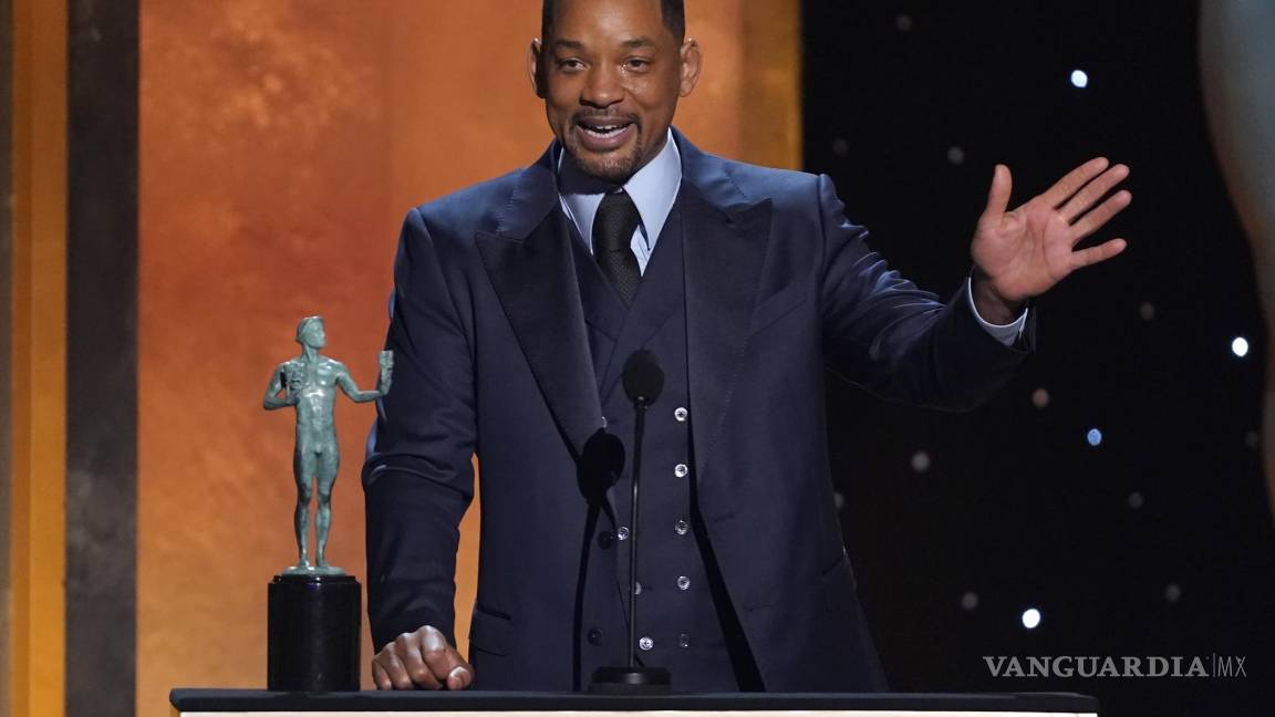 $!Will Smith recibió el Premio SAG al Mejor Actor por su trabajo en King Richard, el primer SAG Awards de Smith.