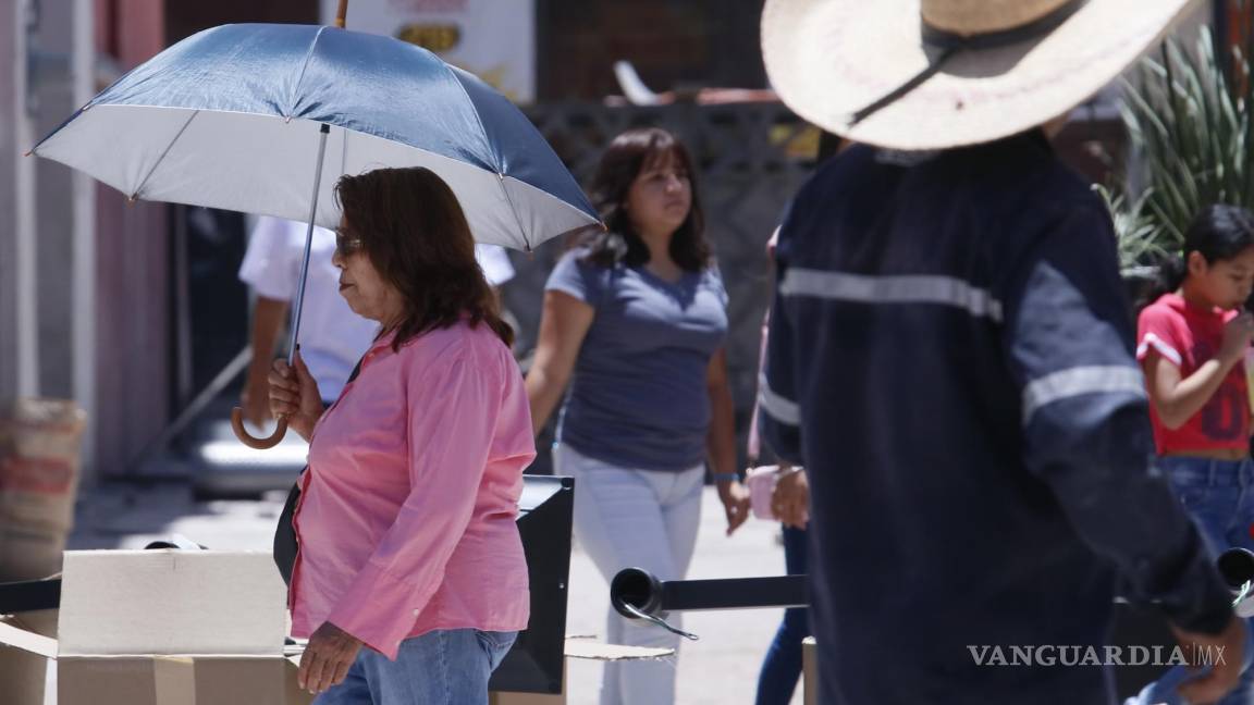 El clima caluroso predominará en Saltillo, con mínimas posibilidades de lluvia