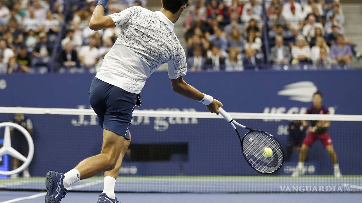 $!Djokovic deja en el camino a Nishikori y va contra Del Potro