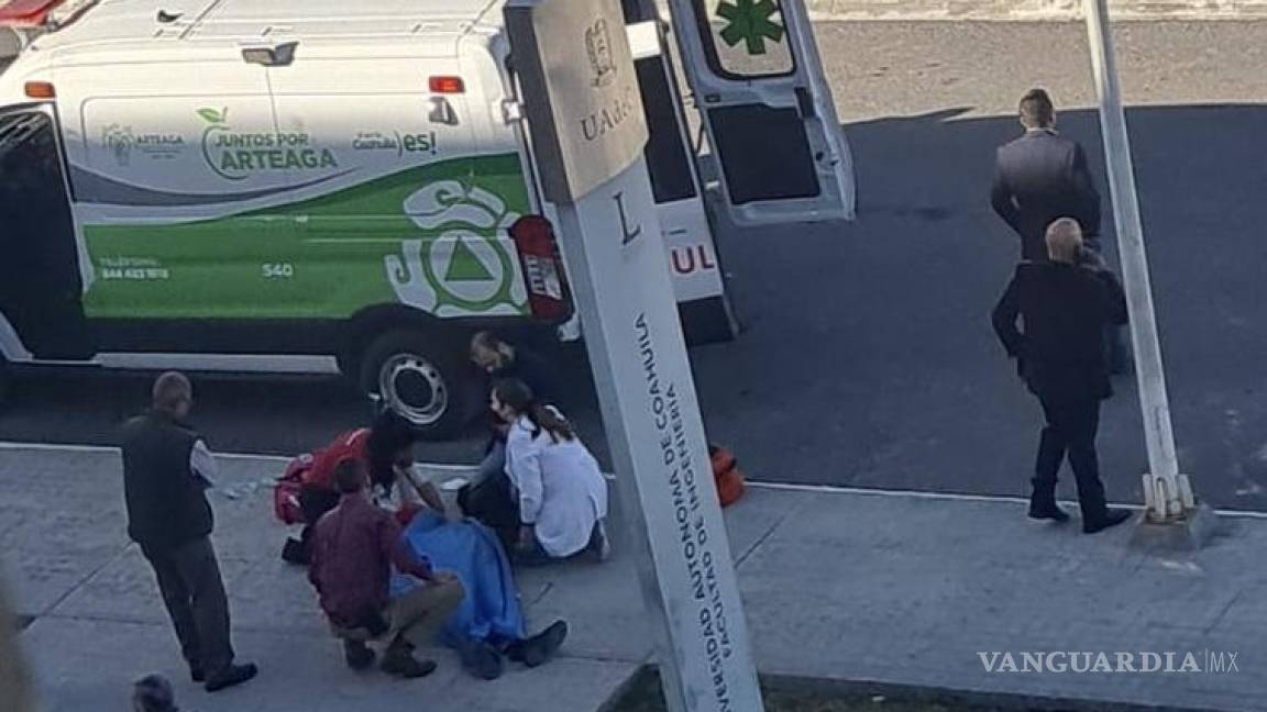 Acude a simposio de ingeniería y fallece por aparente infarto fulminante en la UAdeC