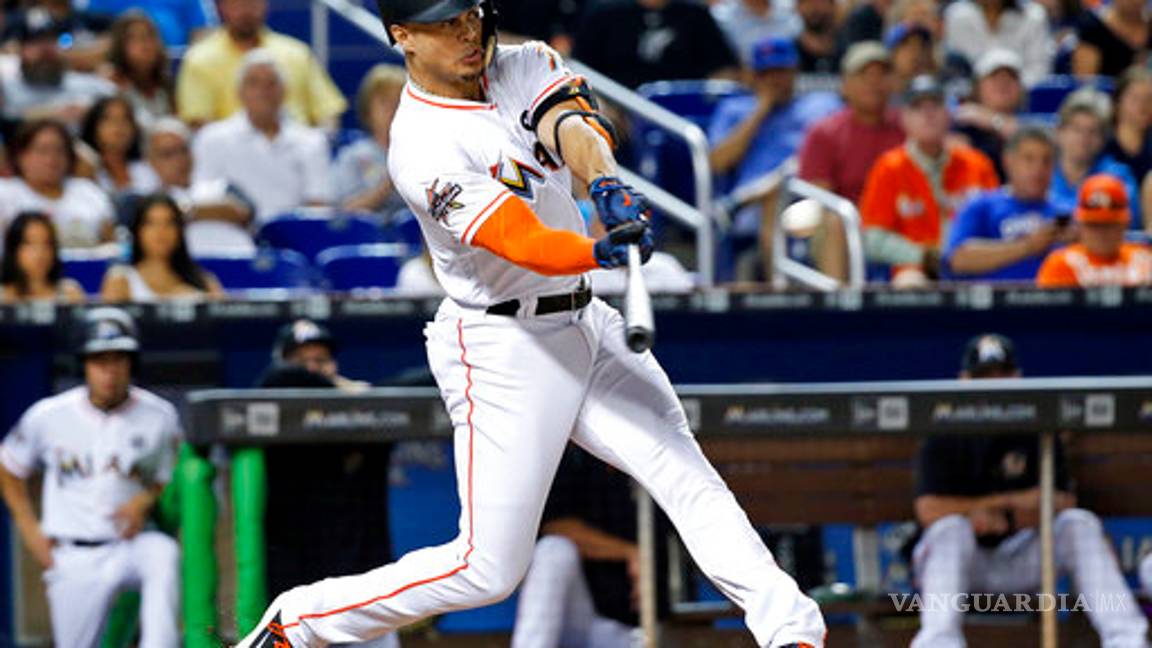 $!Giancarlo Stanton es nuevo jugador de los Yanquis de Nueva York