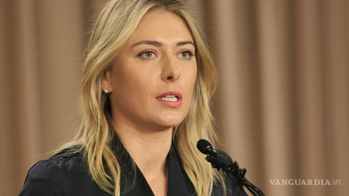 $!Sharapova será suspendida por la Federación Internacional de Tenis