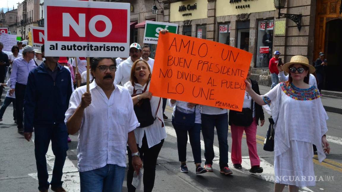 Exigen en Michoacán juicio político a AMLO