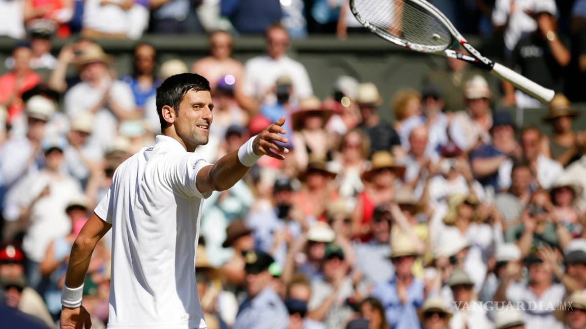 $!Djokovic borró de la cancha a Anderson y renace en Wimbledon