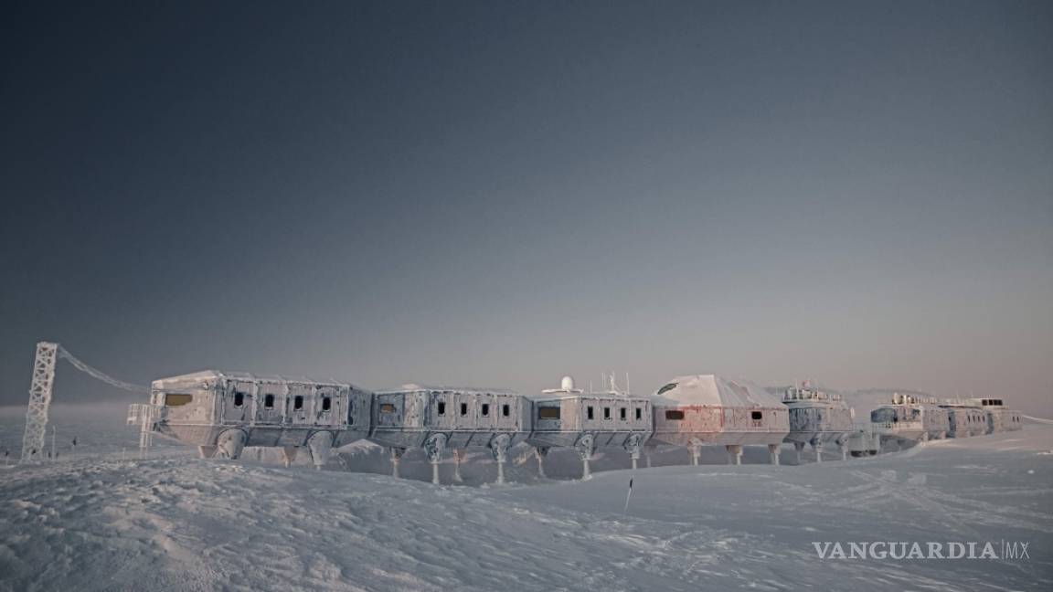 $!Halley VI, una estación científica británica que recopila mediciones del clima, el ozono y la temperatura en el espacio