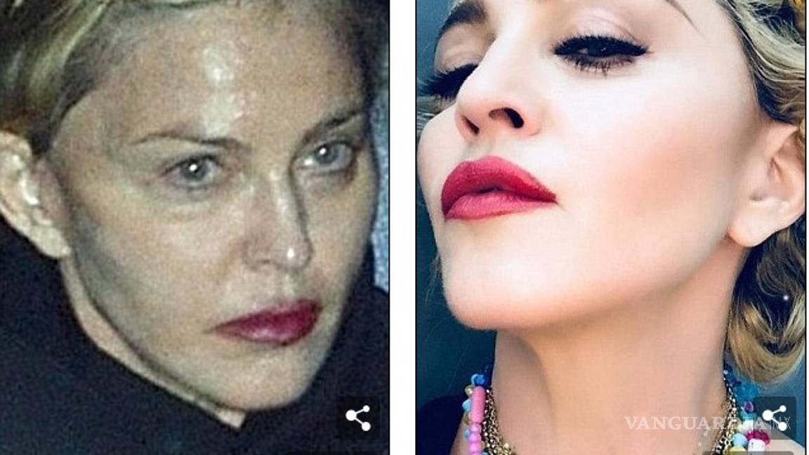 $!Madonna sorprende con su verdadero rostro a horas de tomarse selfie