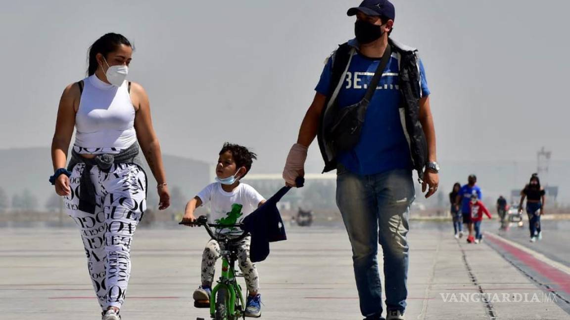 Miles acudieron al paseo ciclista en la Base Aérea Militar de Santa Lucía