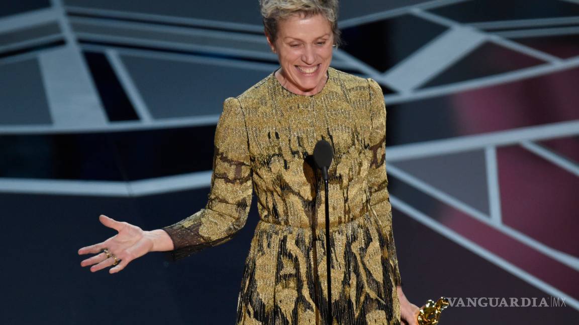 $!Le roban el Óscar a Frances McDormand horas después de ganarlo