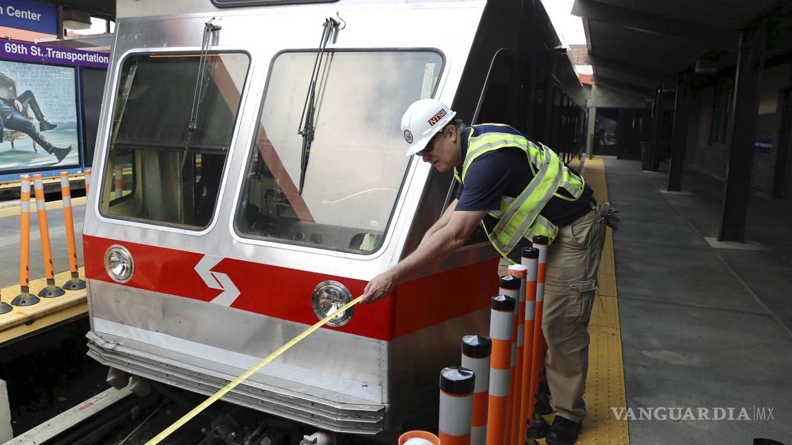 Choque de trenes deja 42 heridos en Filadelfia
