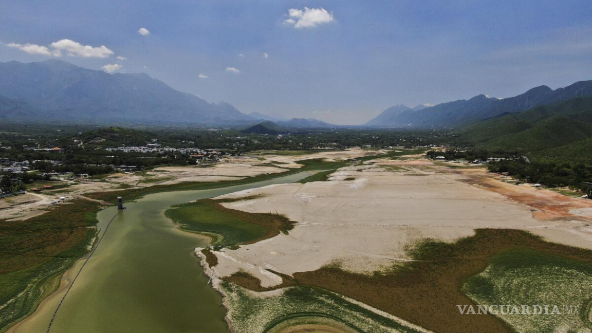 $!El Cuchillo, Cerro Prieto y La Boca contaban en conjunto con 459 millones de metros cúbicos de agua, que representaban 31.48 por ciento de los mil 458 que pueden almacenar