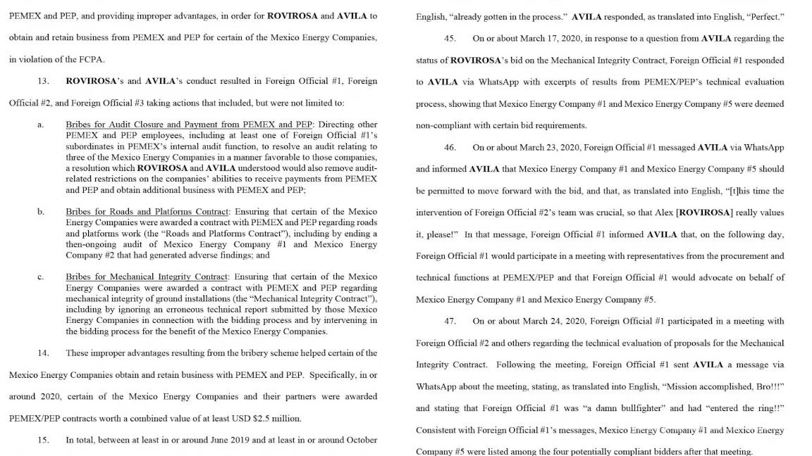 $!Relojes de lujo, bolsos y millones en efectivo: así fueron los sobornos dentro de Pemex, denunciados por EU