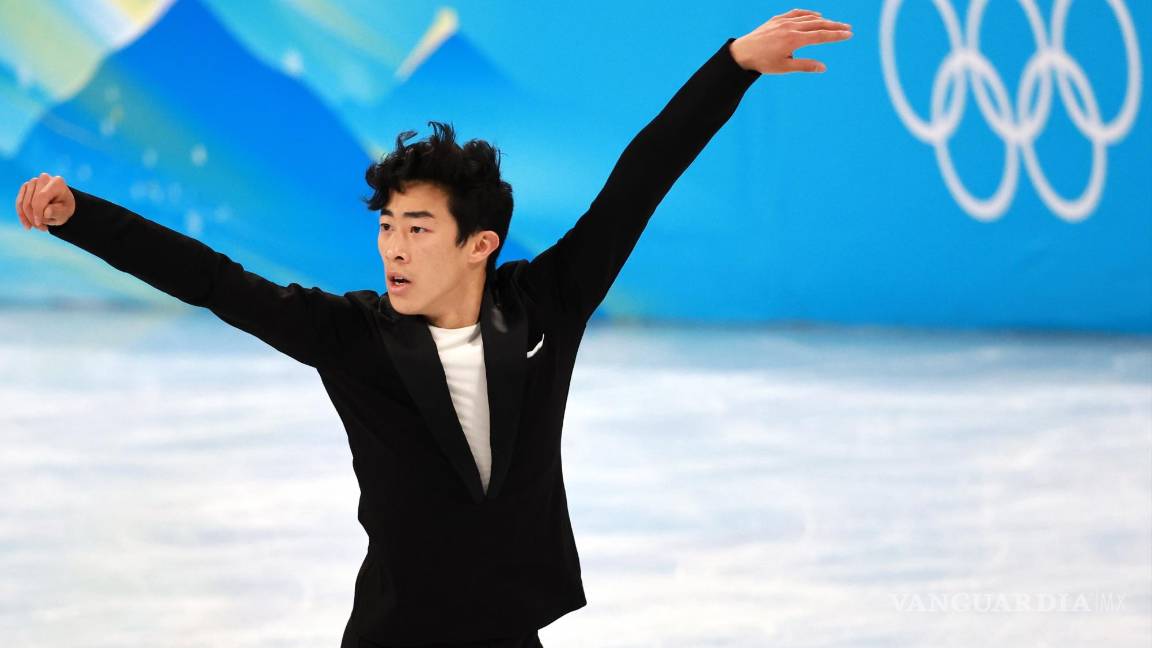 $!Nathan Chen de EU batió el récord mundial de puntuación en el programa corto de patinaje artístico en Pekín 2022. EFE/EPA/Fazry Ismail