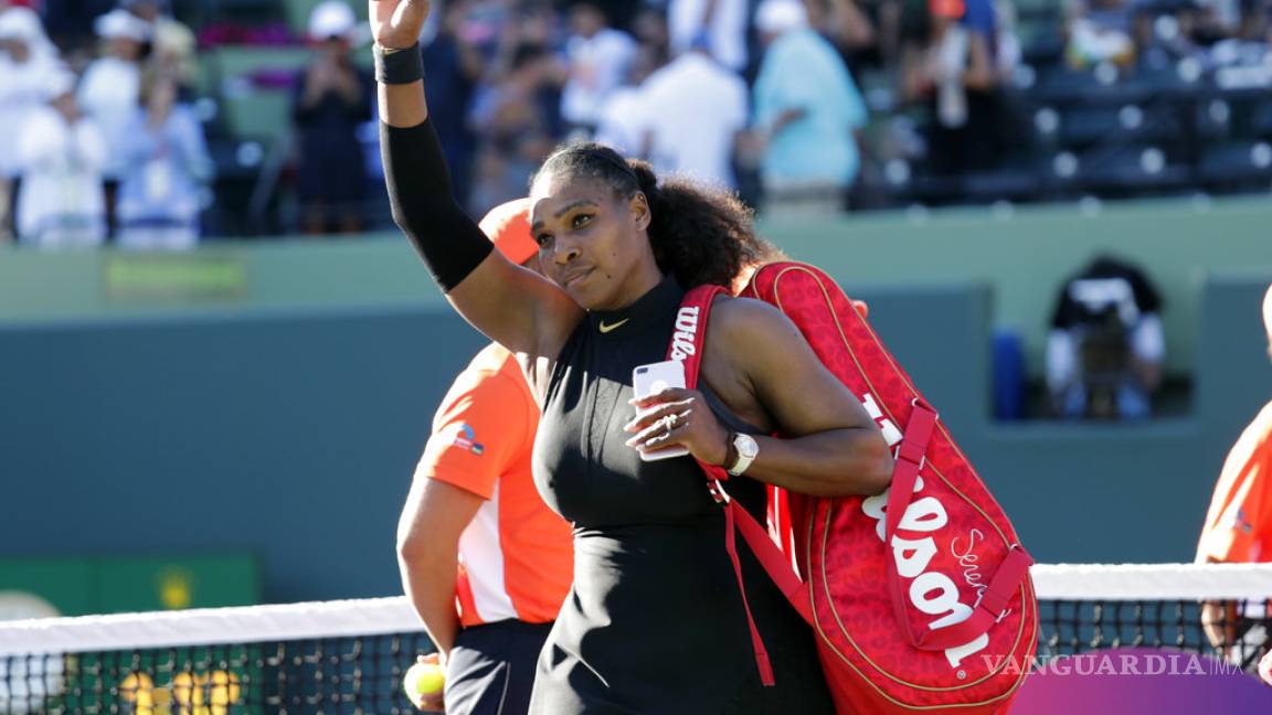 Debut y despedida para Serena Williams en el Abierto de Miami