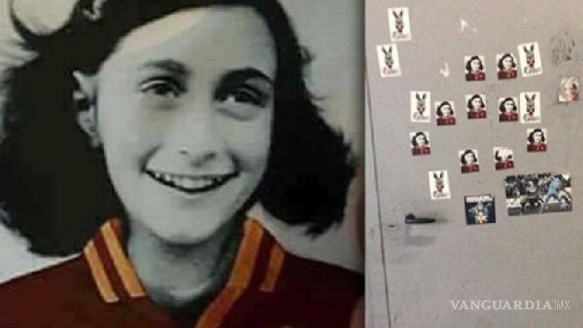 $!Multan con 50 mil euros a la Lazio por burlarse de Ana Frank