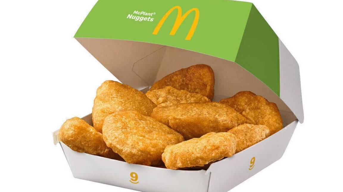 McDonald’s venderá nuggets vegetales