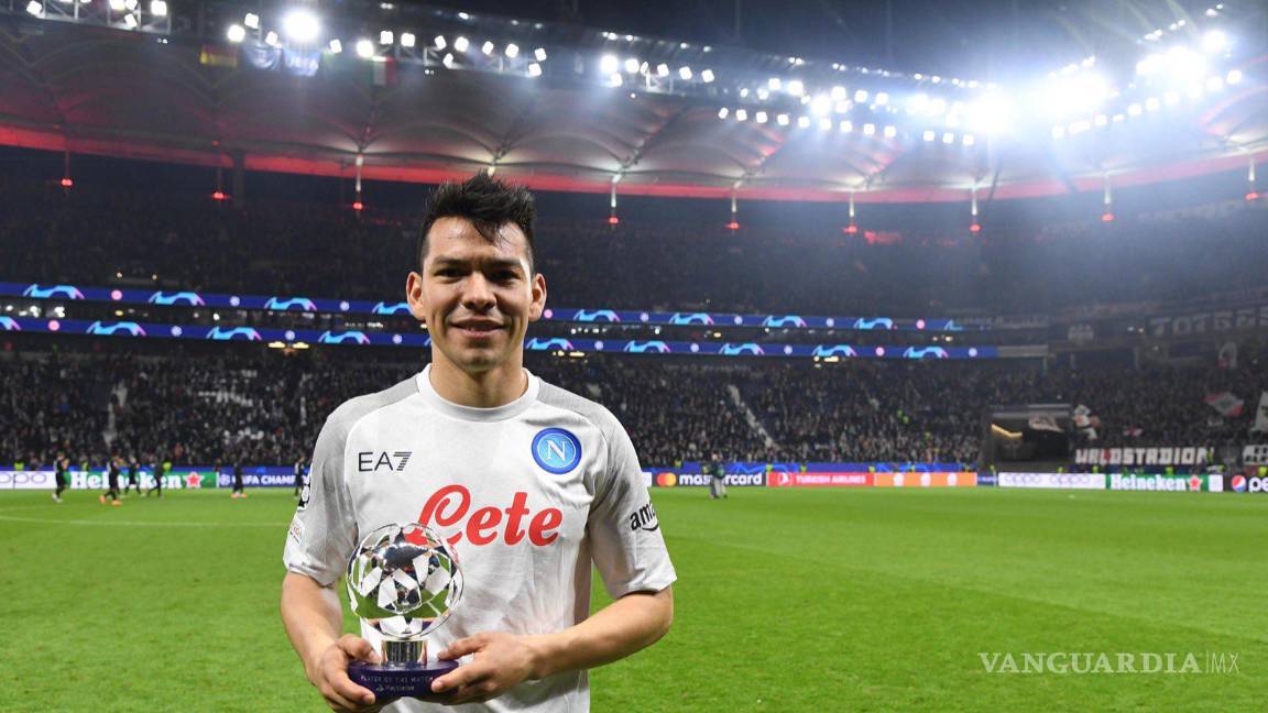 Presidente del Napoli espera renovar contrato del Chucky Lozano