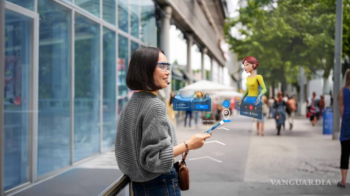 $!Experiencia de RX con teléfono inteligente y gafas especiales.