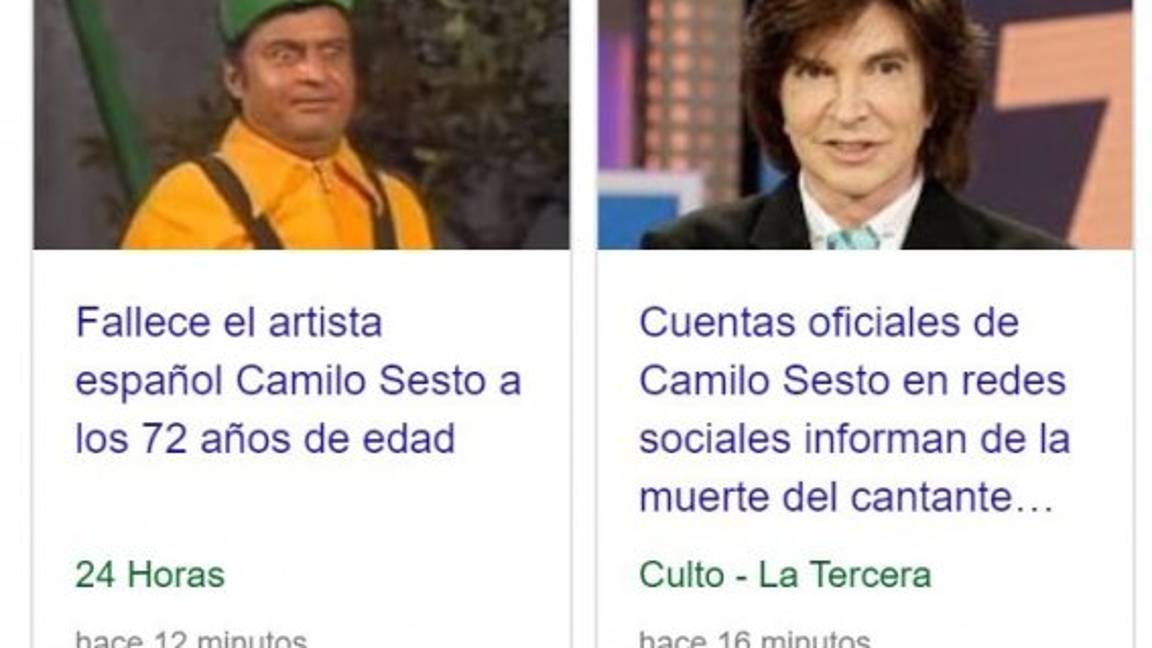 $!La muerte de Camilo Sesto inspira muchos memes