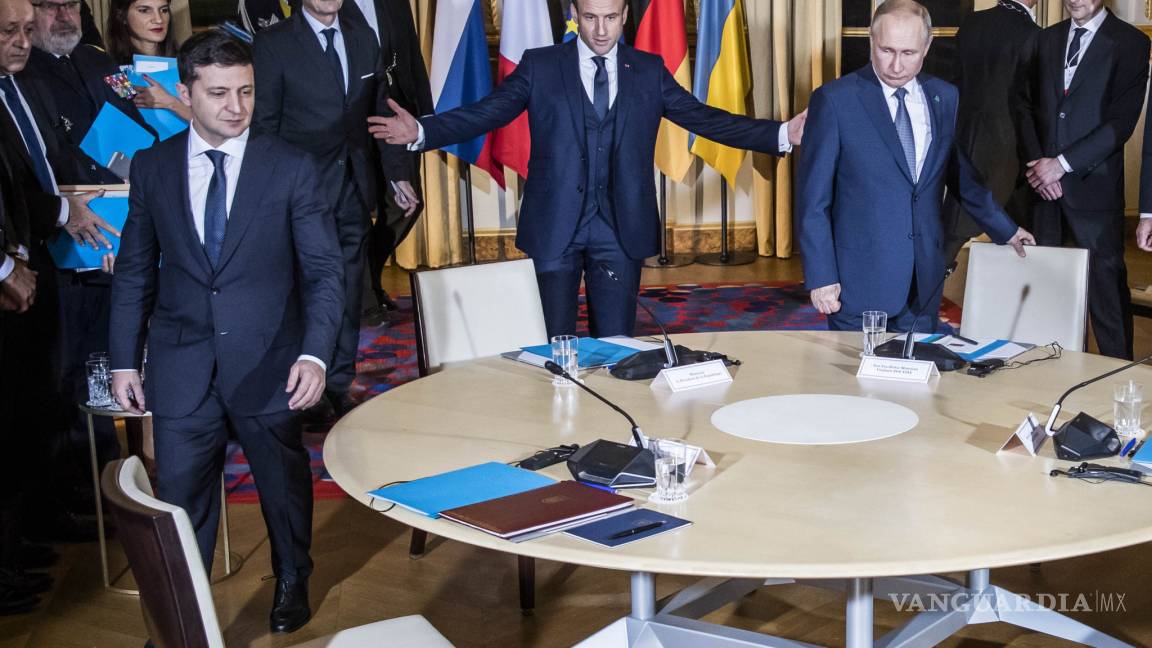 Por primera vez se reúnen Putin y Zelenskiy para acuerdo de paz