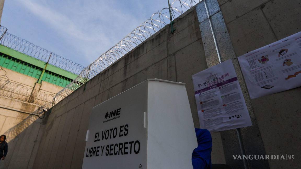 Comienza el voto anticipado en centros penitenciarios