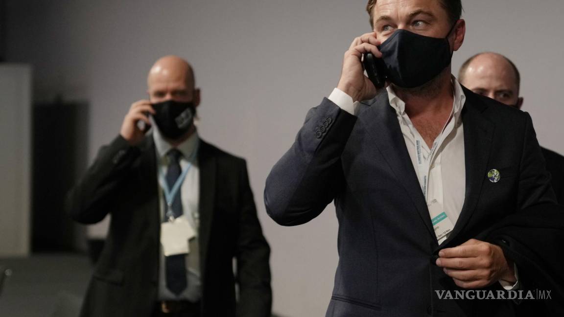 Leonardo Di Caprio desata la pasión en la cumbre COP26