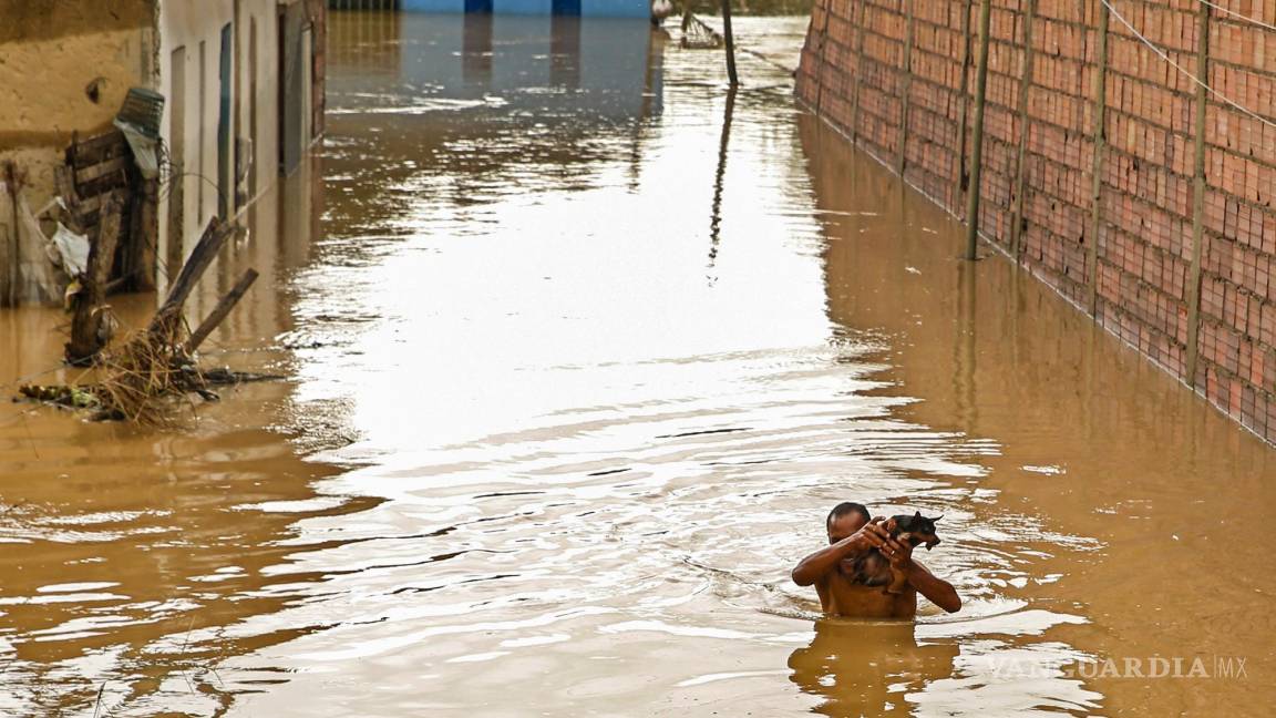 En alerta por inundaciones 116 ciudades brasileñas