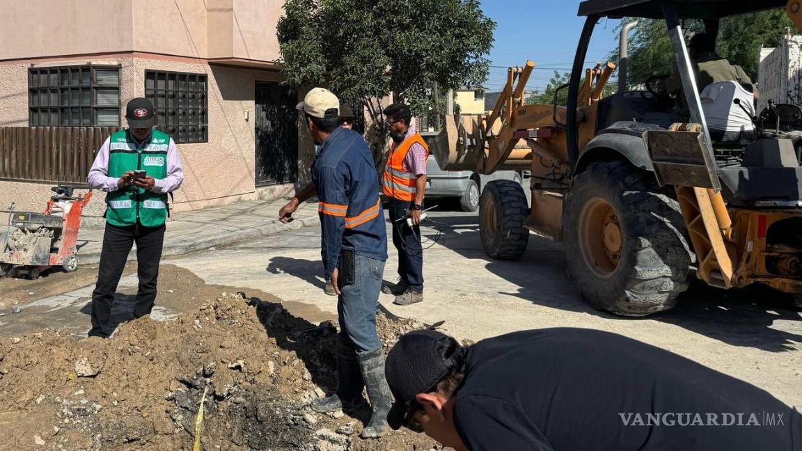 Tubería de agua en Ramos Arizpe presenta deterioro considerable: EMAS