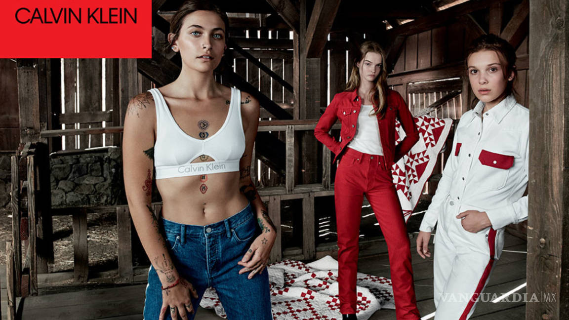 Paris Jackson y Millie Bobby Brown encabezan la nueva campaña de Calvin Klein