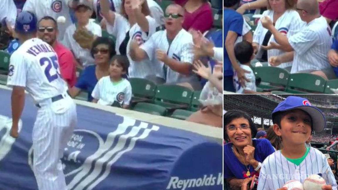 Este niño protagoniza el momento más injusto en el beisbol; adulto le roba su pelota (video)