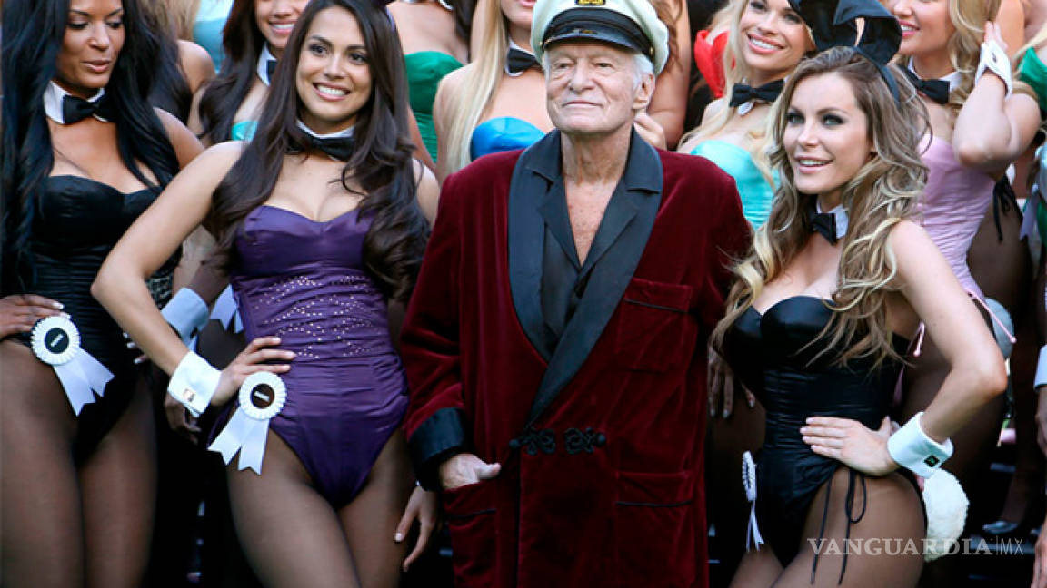 Ex conejitas de Playboy reaccionan tras la muerte de Hugh Hefner