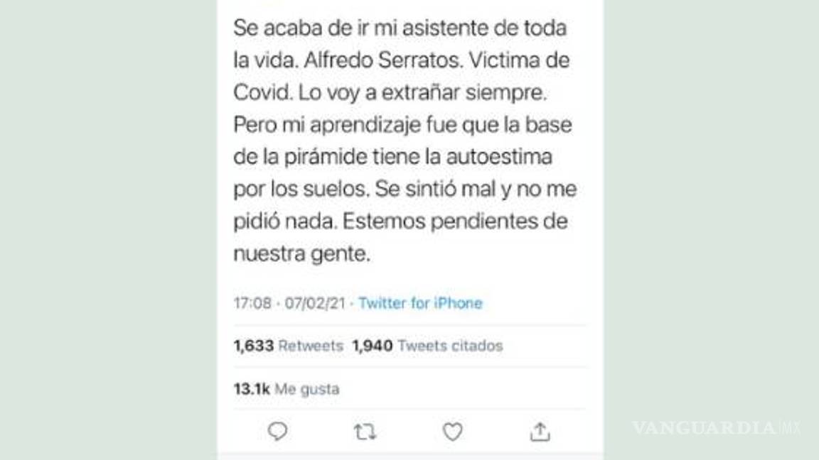 $!'La base de la pirámide tiene la autoestima por los suelos' dijo empresaria Patricia Armendáriz sobre muerte de su asistente