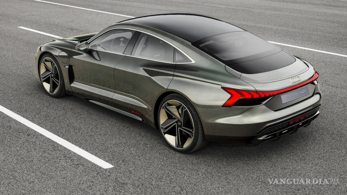 $!Audi e-tron GT Concept, eléctrico que da 590 hp y 400 km de autonomía... y 240 km/h