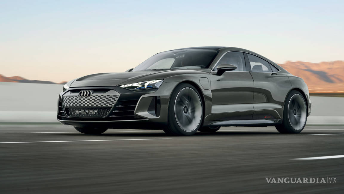 $!Audi e-tron GT Concept, eléctrico que da 590 hp y 400 km de autonomía... y 240 km/h
