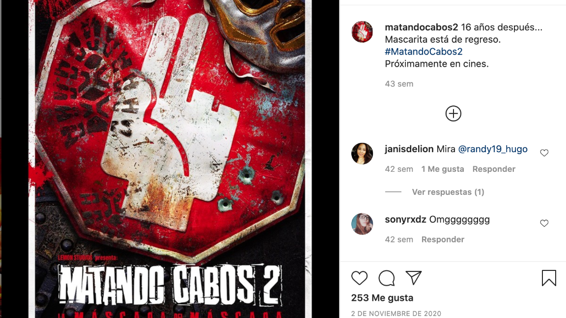 $!Aunque la cinta no contará con la actuación de Tony Dalton, la producción contará con el regreso de Joaquín Cosio y Silverio Palacios.