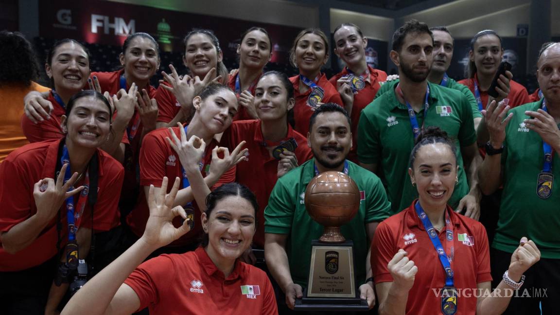 Selección Mexicana Femenil de voleibol se lleva el bronce en el Final Six de República Dominicana