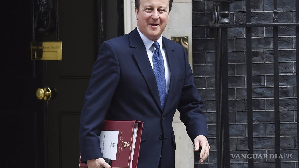 David Cameron dejó la sede de gobierno y se despide del parlamento antes de presentar su renuncia