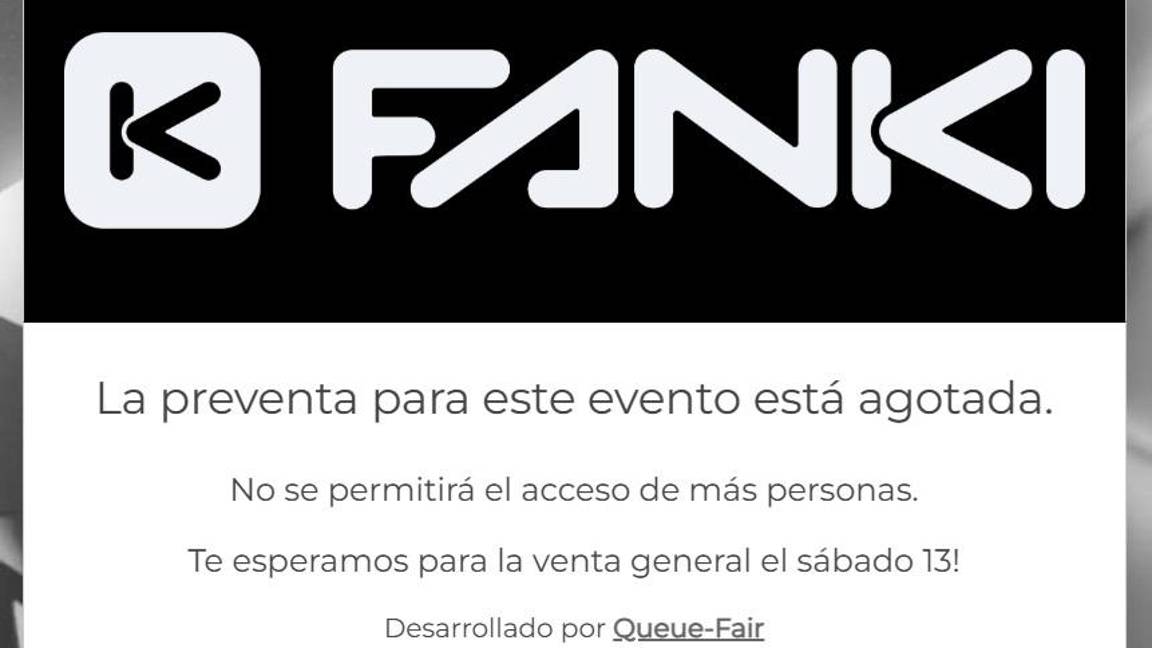 $!Esta leyenda aparece al intentar comprar los boletos de la preventa del juego México vs Portugal.