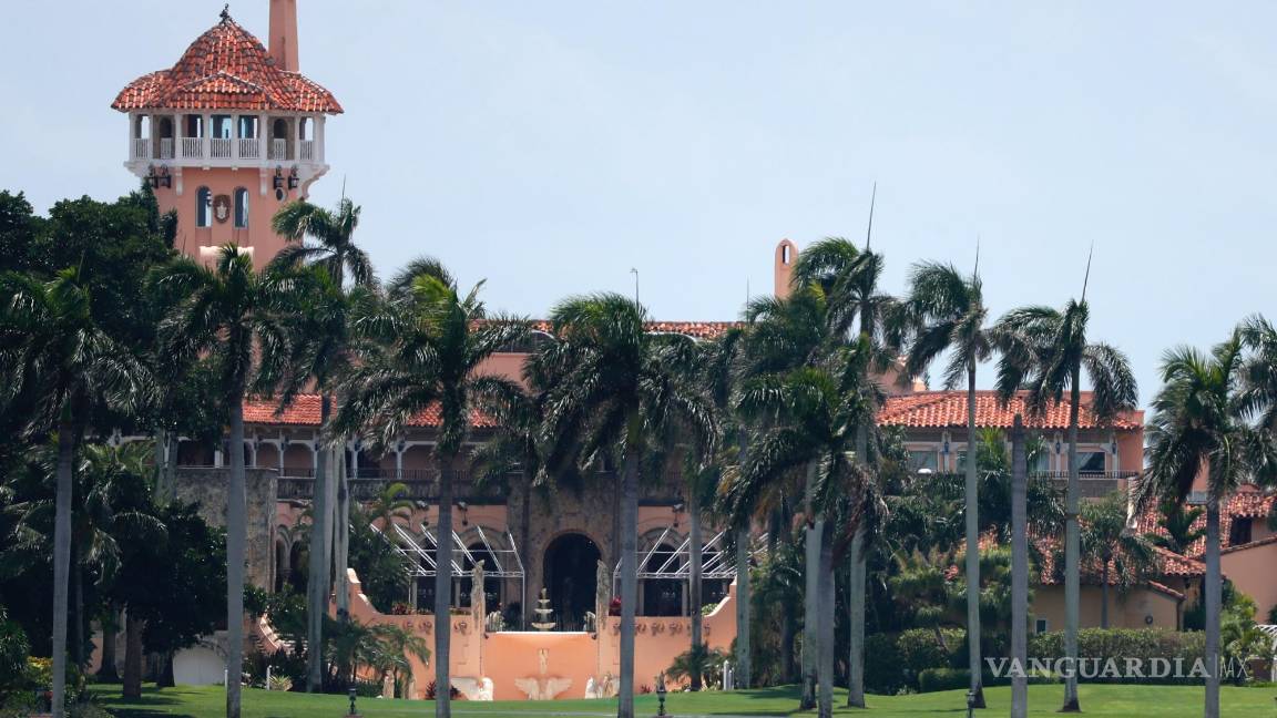 $!Vista de la mansión Mar-a-Lago del presidente Donald Trump en Palm Beach, Florida.