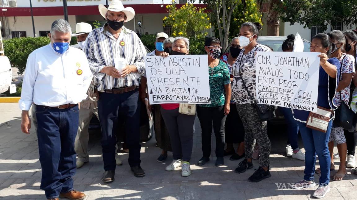 Policía agrede a manifestantes y reporteros en manifestación, en Francisco I. Madero, Coahuila