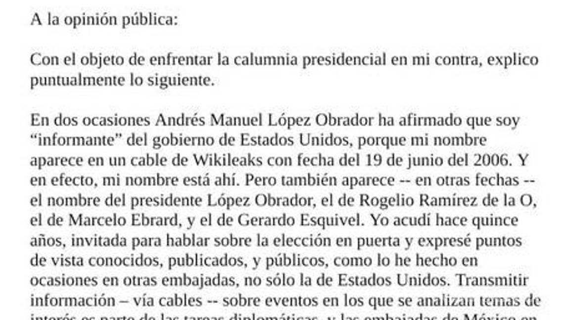$!Denise Dresser demandó a AMLO, por difamación en sus ‘mañaneras’