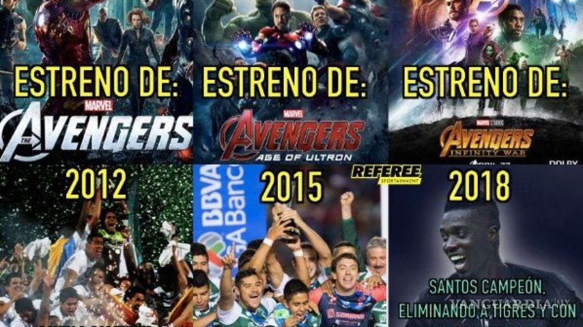 $!Se cumplió la profecía de los Avengers a favor del Santos