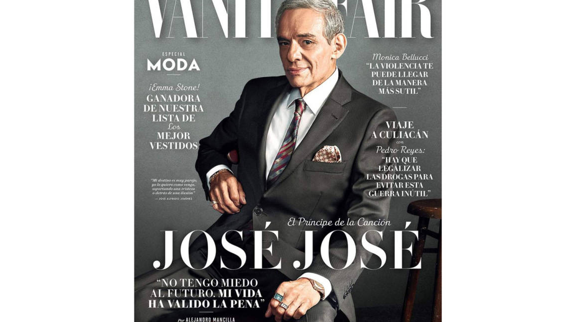 'Vanity Fair' rinde homenaje a José José en su próxima edición
