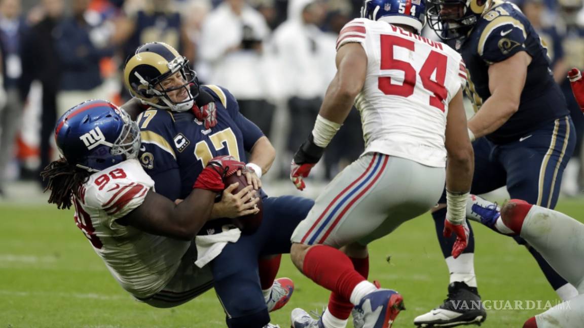 Giants se impuso a Rams con gran actuación de la defensiva