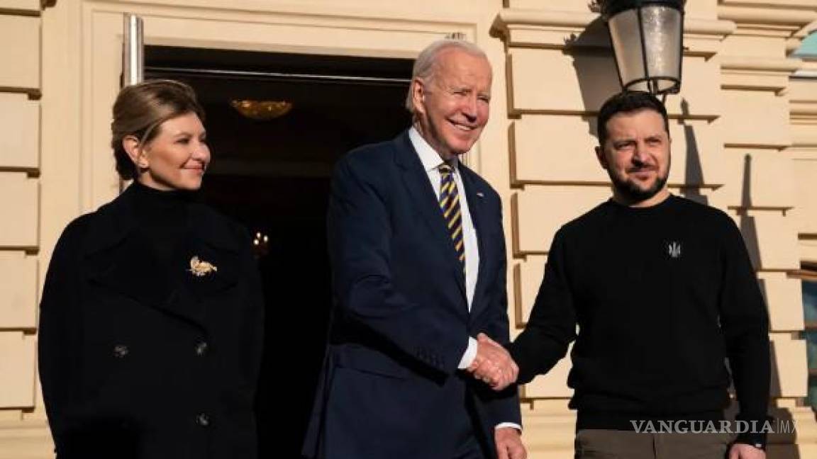 Biden llega a Kiev en visita sorpresa a Ucrania