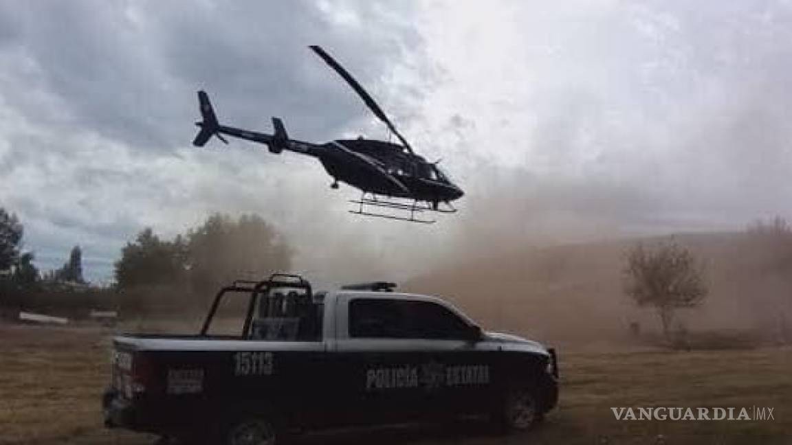 Grupos armados intentan derribar helicóptero de la policía de Sonora