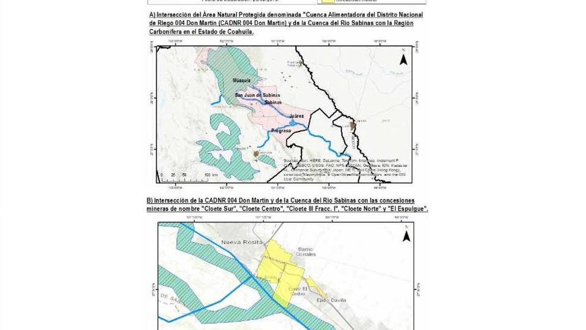$!Las empresas mineras han afectado los cauces de agua, lo que genera peligro para la explotación minera y para las propias comunidades