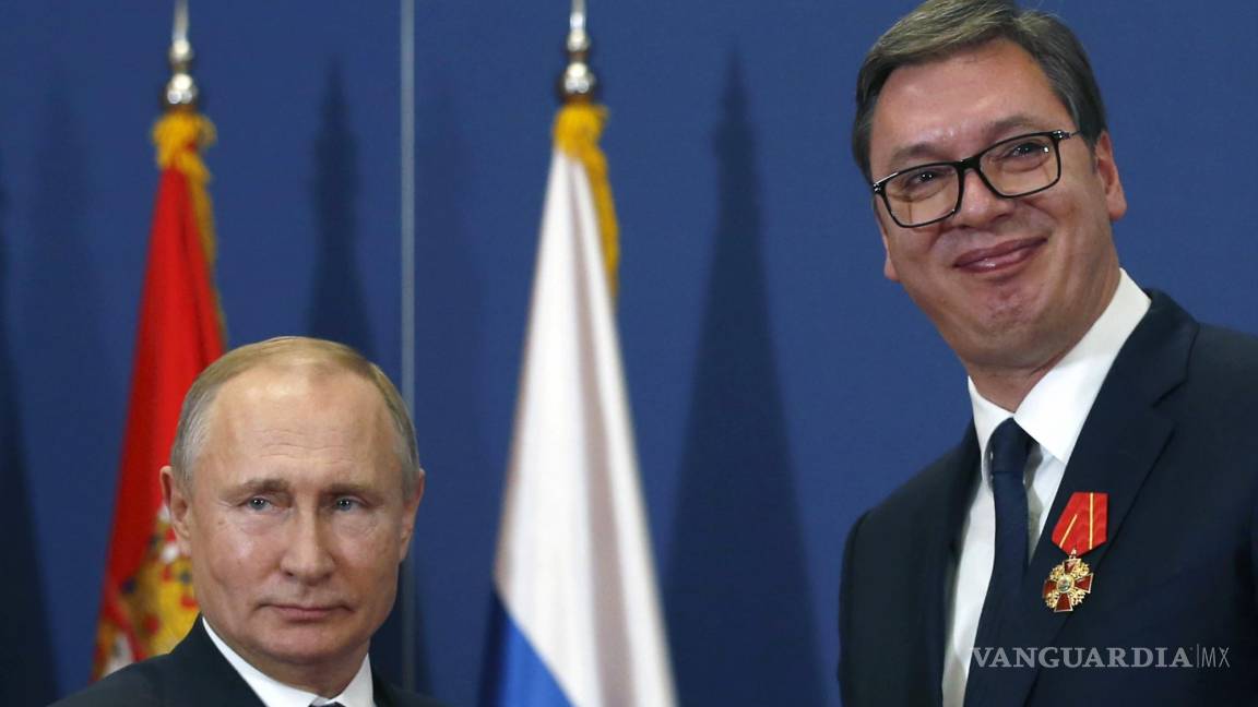 Presume Serbia acuerdo de gas natural con Rusia; refuerza lazos con Putin