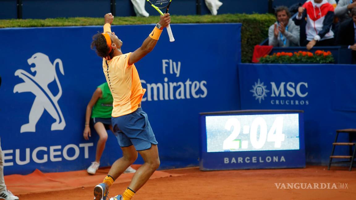 $!Nadal gana título en Barcelona e iguala récord de Vilas en arcilla